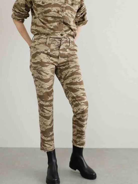  닐리로탄 스트레이트 팬츠 285W837 Light Brown - NILI LOTAN