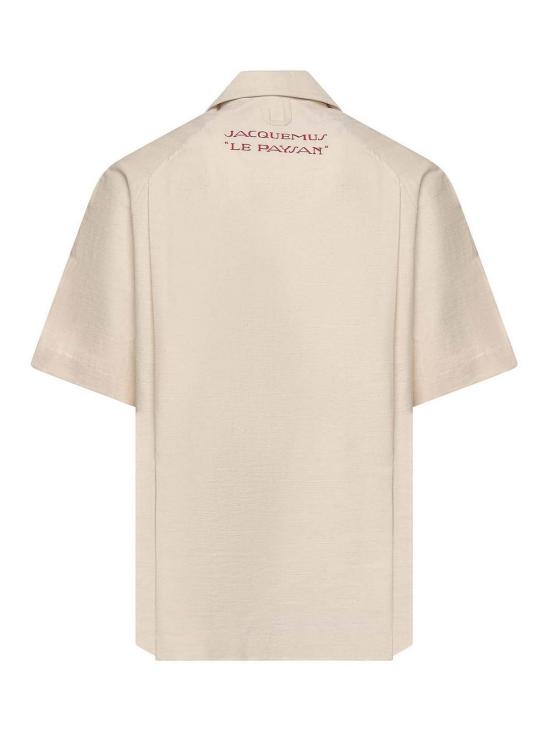 26SS 자크뮈스 반팔 셔츠 SHM00573AW00731110 White - JACQUEMUS