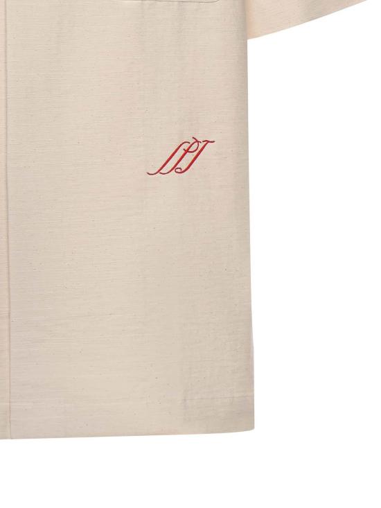 26SS 자크뮈스 반팔 셔츠 SHM00573AW00731110 White - JACQUEMUS