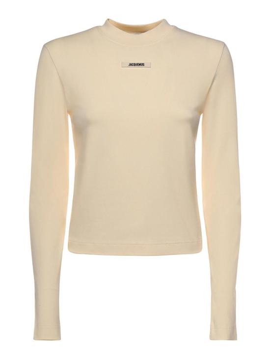 26SS 자크뮈스 반팔 티셔츠 TSW00155AJ00124130 Beige