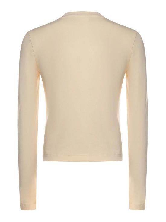 26SS 자크뮈스 반팔 티셔츠 TSW00155AJ00124130 Beige - JACQUEMUS