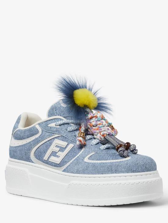 26SS 펜디 스니커즈 8E8721AYFK F1V7U Clear Blue - FENDI