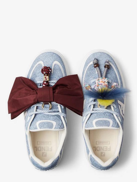 26SS 펜디 스니커즈 8E8721AYFK F1V7U Clear Blue - FENDI