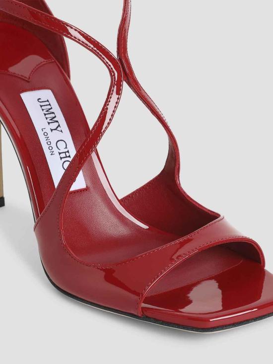 26SS 지미추 샌들 AZIA95PATRUBY Red - JIMMY CHOO