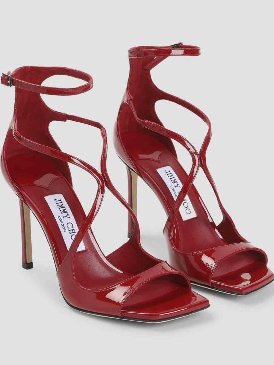 26SS 지미추 샌들 AZIA95PATRUBY Red - JIMMY CHOO