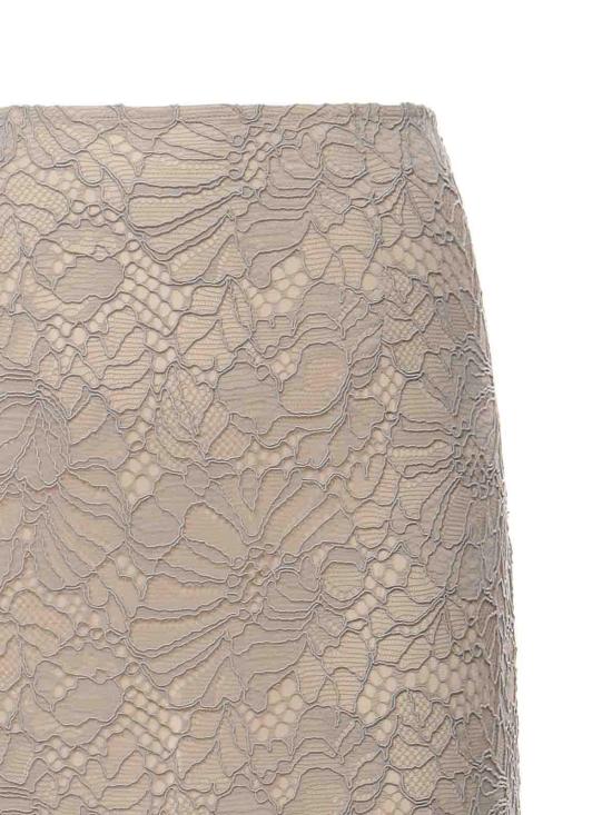 26SS 로테이트 바이 크리스텐슨 미디 스커트 115703039 Light Grey - ROTATE BY BIRGERCHRISTENSEN