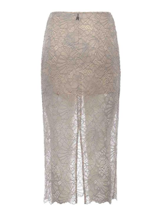 26SS 로테이트 바이 크리스텐슨 미디 스커트 115703039 Light Grey - ROTATE BY BIRGERCHRISTENSEN