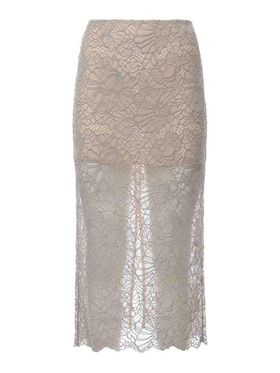 26SS 로테이트 바이 크리스텐슨 미디 스커트 115703039 Light Grey