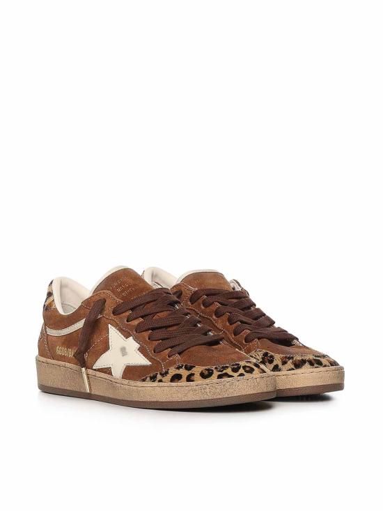 26SS 골든구스 볼스타 스니커즈 GWF00117F00806455732 Brown - GOLDEN GOOSE