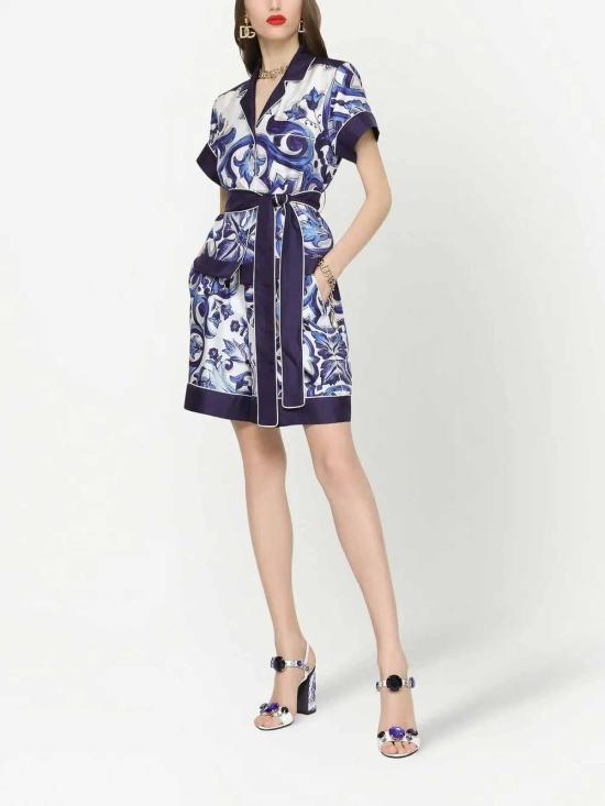 25FW 돌체앤가바나 셔츠 F5G67THI1BFHA3TN Blue - DOLCE & GABBANA