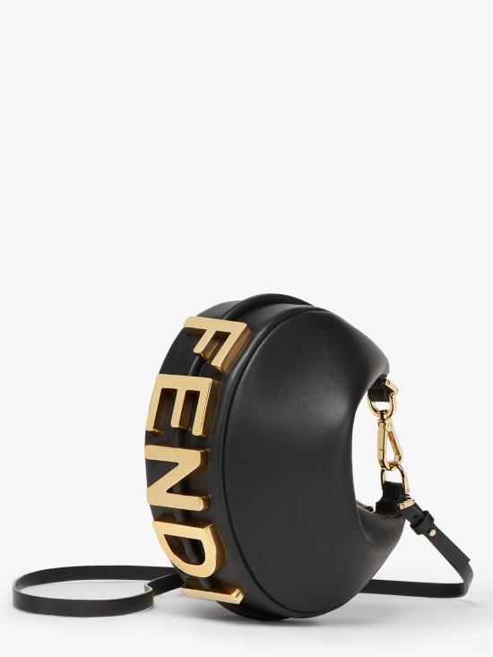 26SS 펜디 펜디그라피 미니 호보백 8BS081A5DY F1HEJ Black - FENDI