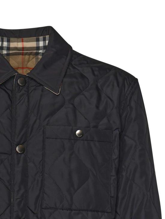 26SS 버버리 리버시블 퀼티드 나일론 오버셔츠 8115788 - BURBERRY