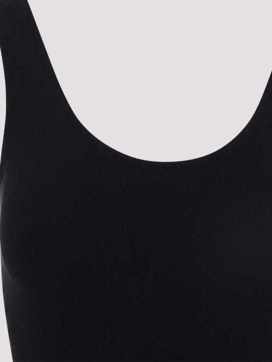 26SS 월포드 민소매 티셔츠 793427005 Black - WOLFORD