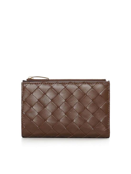 26SS 보테가베네타 인트레치아토 미디움 반지갑 749940VCPP62836 Beige