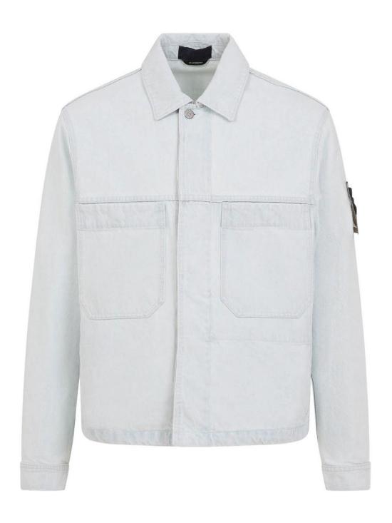 26SS 스톤 아일랜드 데님 코치 자켓 L1S144100006S00J9VJ203 Light Grey