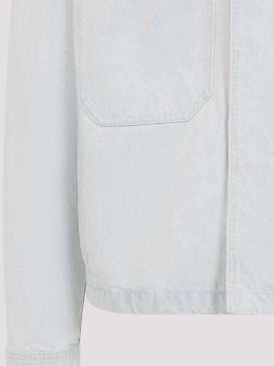 26SS 스톤 아일랜드 데님 코치 자켓 L1S144100006S00J9VJ203 Light Grey - STONE ISLAND