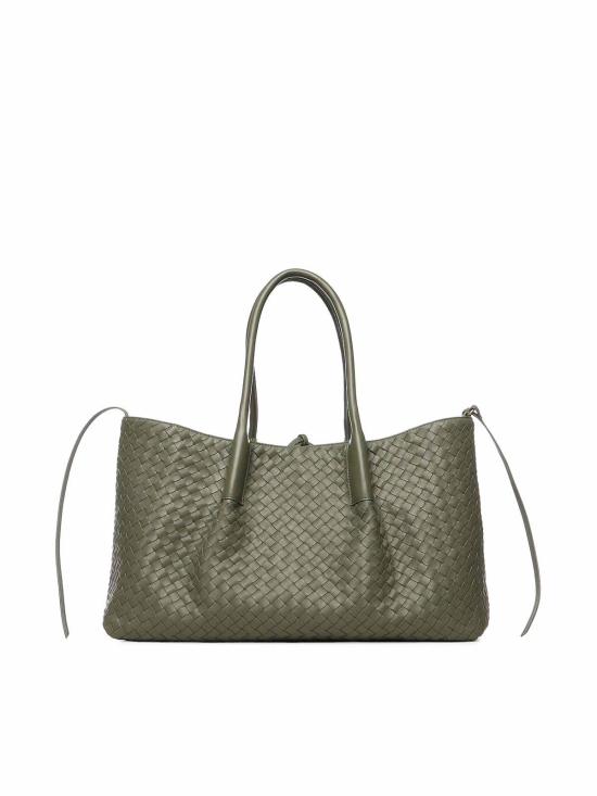 26SS 보테가베네타 라지 피나코테카 숄더백 817166V5AG13299 Blue - BOTTEGA VENETA