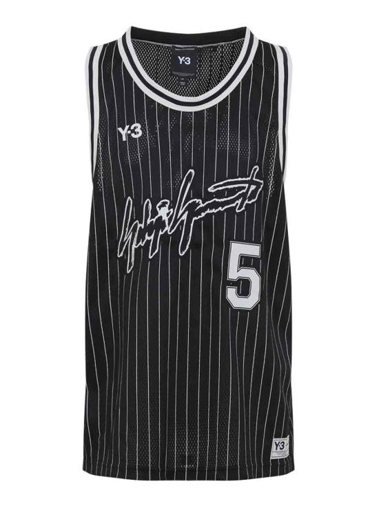 26SS 와이쓰리 민소매 티셔츠 KS7641 Black