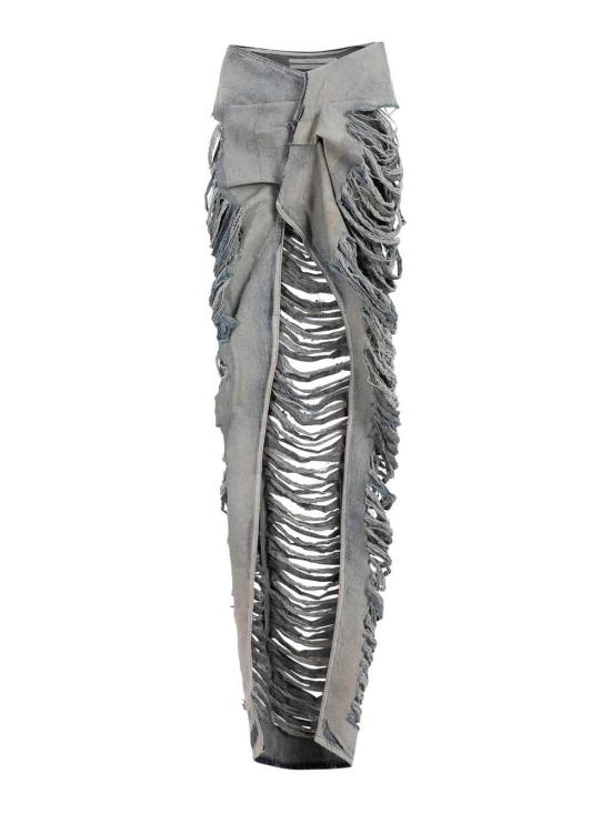  릭 오웬스 미디 스커트 RO02C1370DMPSH98 Blue