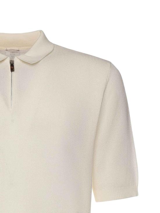 26SS 일레븐티 폴로 티셔츠 M76MAGM90MAG0M00801 White - ELEVENTY