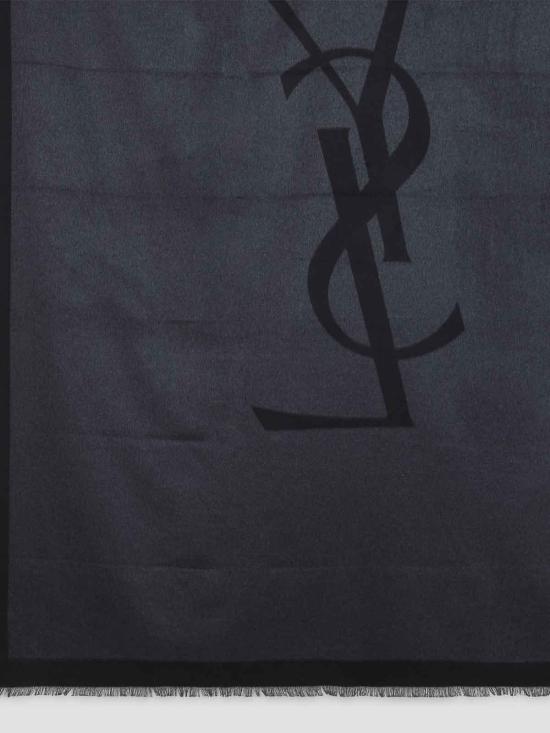 25FW 생로랑 머플러/스카프 8358463Y0091061 Black - SAINT LAURENT