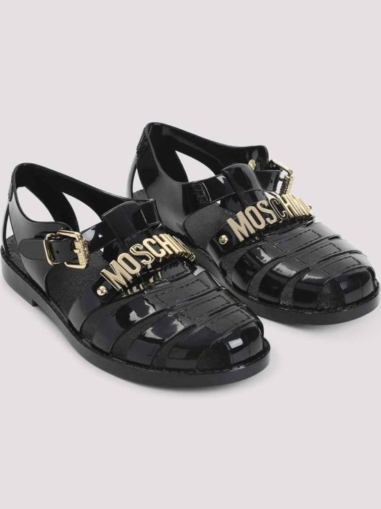 26SS 모스키노 샌들 MA16501G1OM20000 Black - MOSCHINO