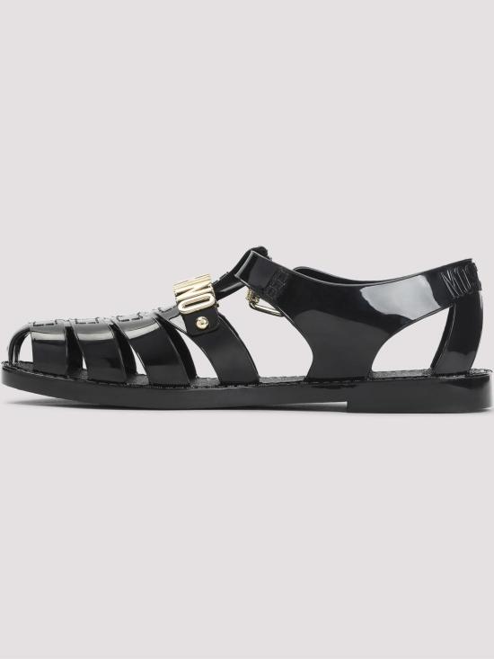 26SS 모스키노 샌들 MA16501G1OM20000 Black - MOSCHINO