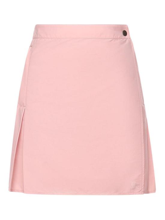 26SS 버버리 플리티드 스트레치 나일론 미니 스커트 8118149 Nude Neutrals