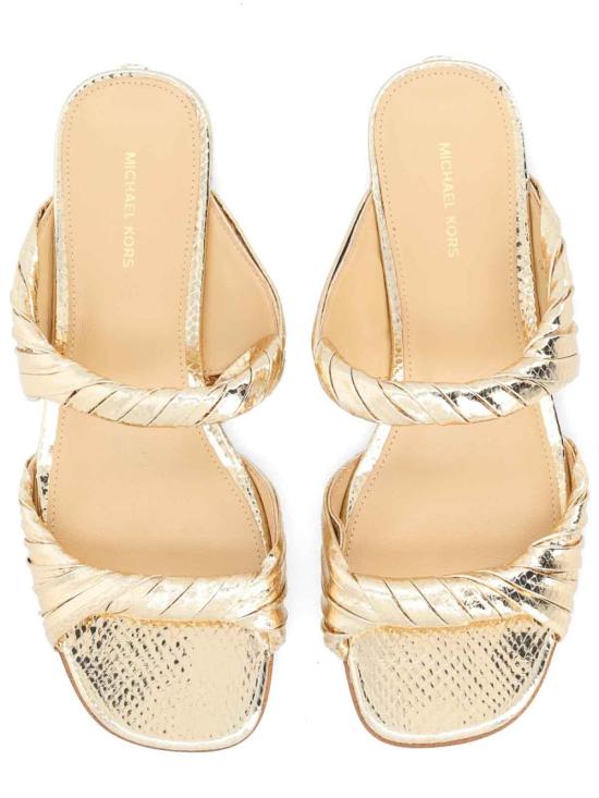 26SS 마이클 코어스 플랫 슈즈 40R6KIFS1M740 Gold - MICHAEL KORS