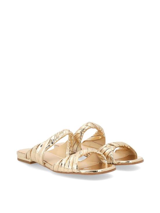 26SS 마이클 코어스 플랫 슈즈 40R6KIFS1M740 Gold - MICHAEL KORS
