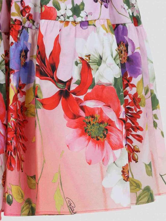 26SS 로베르토 카발리 미디 스커트 WQT3033AR32D0509 Multicolour - ROBERTO CAVALLI