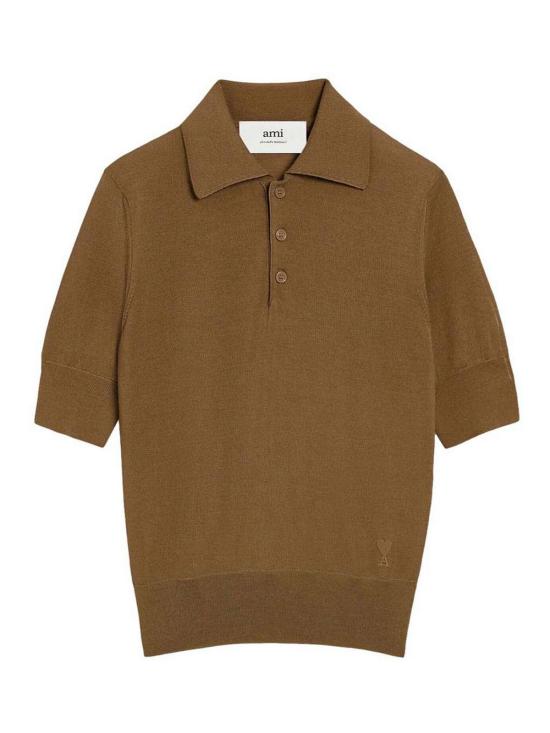 25FW 아미 폴로 티셔츠 FPL412KN0066216 Brown