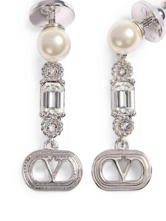 25FW 발렌티노 가라바니 이어링 7W2J0AI8WKDDFF Cream - VALENTINO GARAVANI