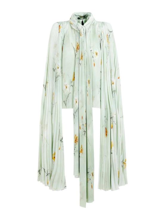  발렌시아가 블라우스 768704TPL323001 Green