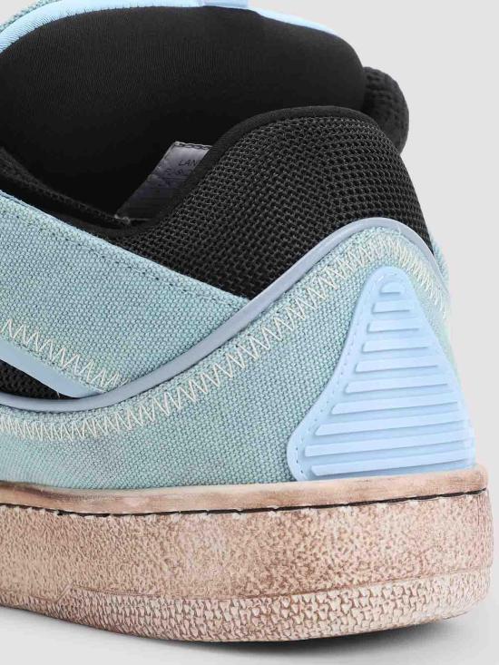 26SS 랑방 스니커즈 FUSKDK12CANVP2620S3 Blue - LANVIN