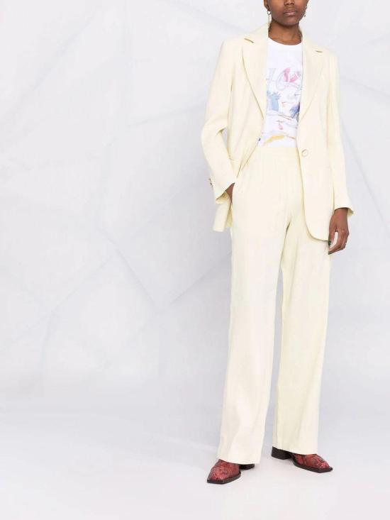  골든구스 스트레이트 팬츠 GWP00821P00071120106 Yellow - GOLDEN GOOSE