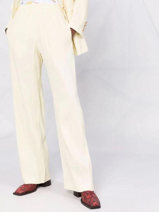  골든구스 스트레이트 팬츠 GWP00821P00071120106 Yellow - GOLDEN GOOSE