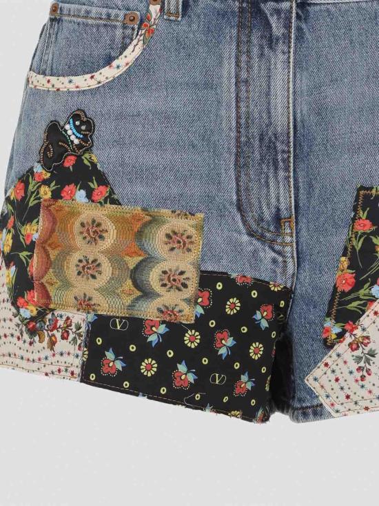 26SS 발렌티노 가라바니 숏팬츠 8B3DD2AW9YB558 Medium Wash - VALENTINO GARAVANI