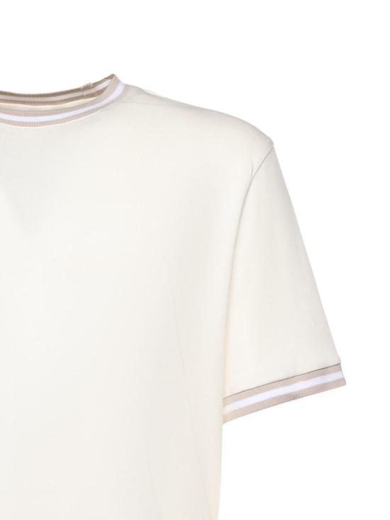 26SS 일레븐티 반팔 티셔츠 M75TSHM13TES0M291010301 White - ELEVENTY