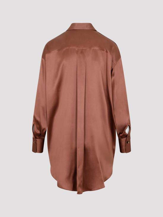  브루넬로 쿠치넬리 셔츠 MPC59RH136C8645 Brown - BRUNELLO CUCINELLI