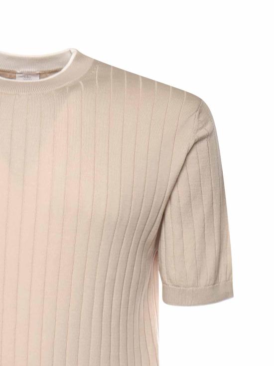 26SS 일레븐티 반팔 티셔츠 M76MAGM64MAG0M0410301 Taupe - ELEVENTY