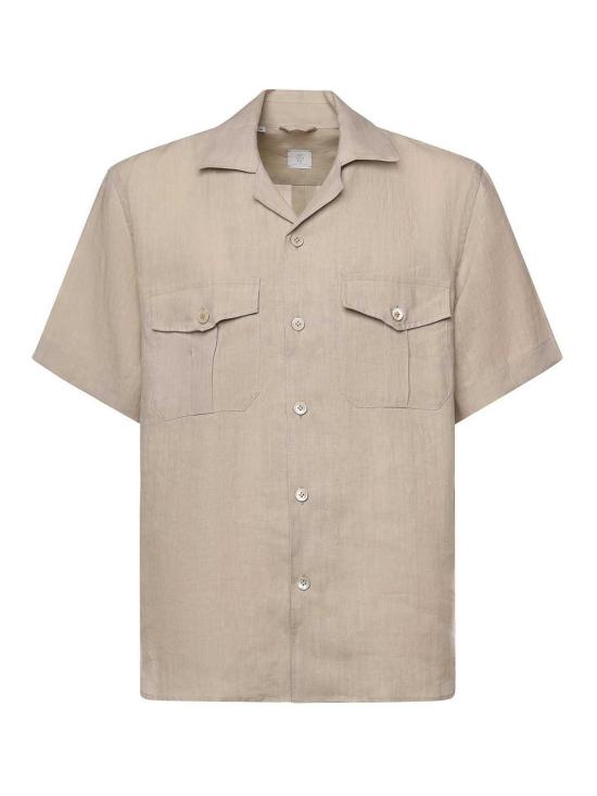 26SS 일레븐티 반팔 셔츠 M75CAMM04TES0I13902NN Beige