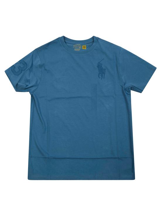 26SS [키즈] 폴로 랄프로렌 티셔츠 323832907503 CAMPBLUEC7514 AZZURRO