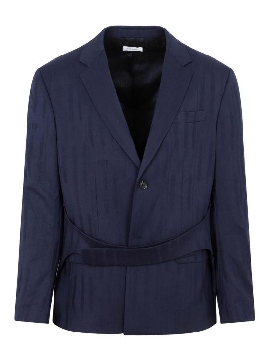  오프화이트 자켓 OMEN077F23FAB0014700 Animal Print