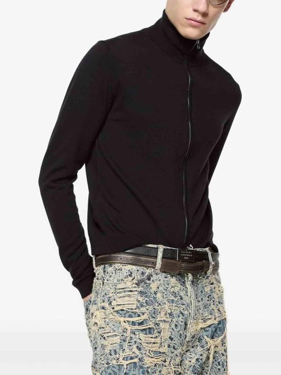 25FW 아크네 스튜디오 가디건 B60365900 Black - ACNE STUDIOS