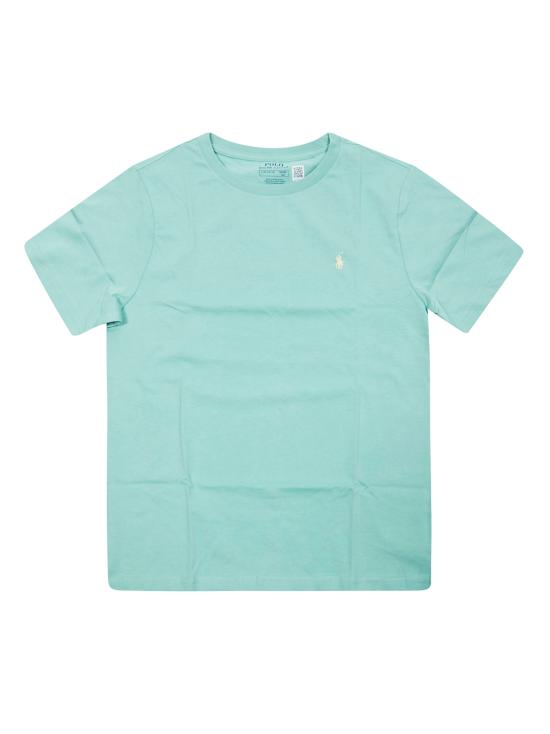 26SS [키즈] 폴로 랄프로렌 티셔츠 323832904506 CELADONC1168 AZZURRO