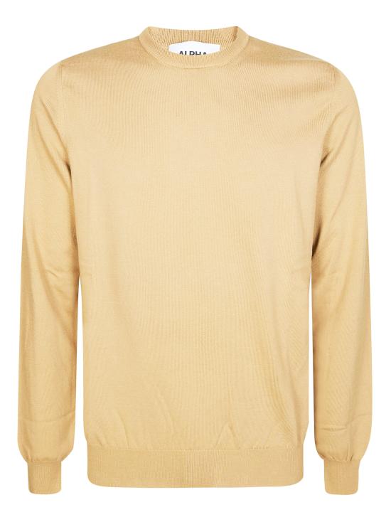 26SS 알파스튜디오 반팔 티셔츠 202601AU5000C 1014 BEIGE