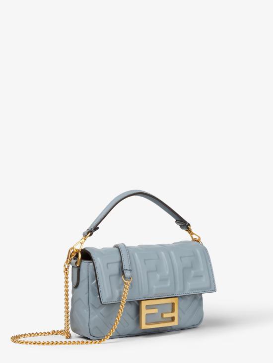 26SS 펜디 바게트 미니백 8BS017AT57 F1UJL Clear Blue - FENDI