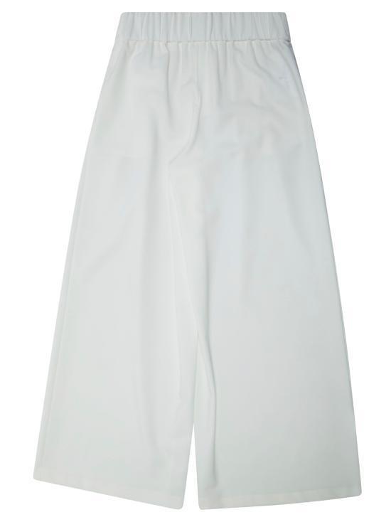 26SS [키즈] 파트리지아페페 스트레이트 팬츠 7P0386A555 W146 BIANCO - PATRIZIA PEPE