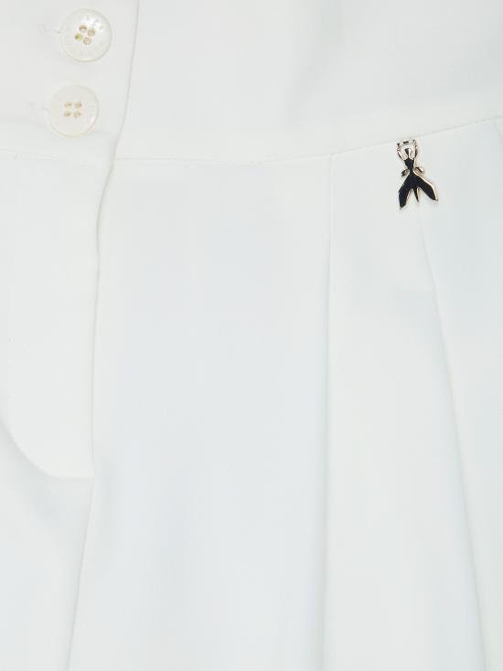 26SS [키즈] 파트리지아페페 스트레이트 팬츠 7P0386A555 W146 BIANCO - PATRIZIA PEPE